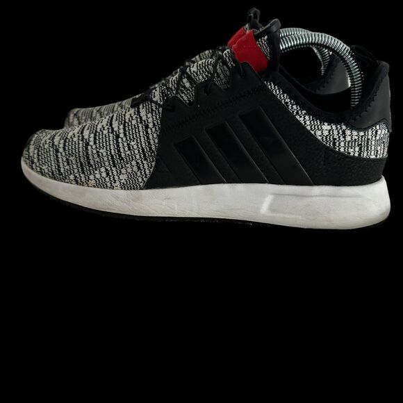 Adidas Originals X PLR Running Jogging Run Shoes Men Size 7 ART CP9797 Black/Red - Picture 2 of 8